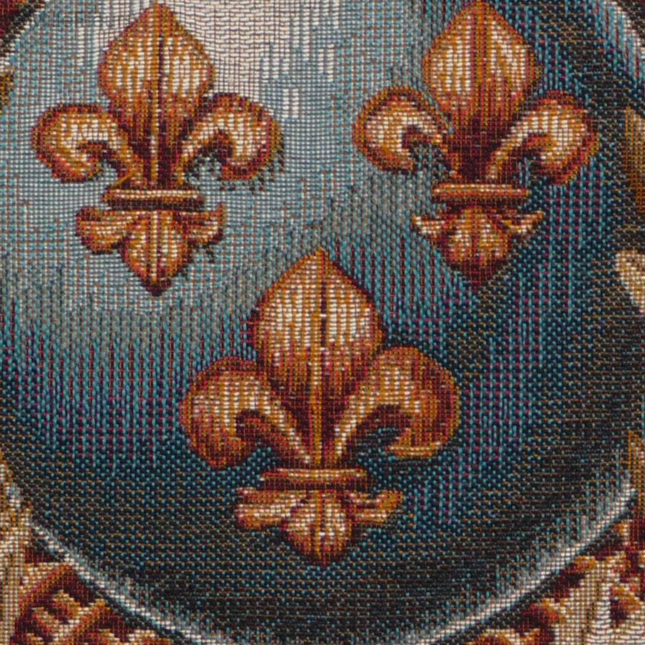 Empire Flor de Lis Fundas de cojín Flores de Lis y Heráldica - Mille Fleurs Tapestries