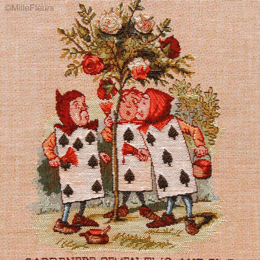 De Hoveniers Sierkussens Alice in Wonderland - Mille Fleurs Tapestries
