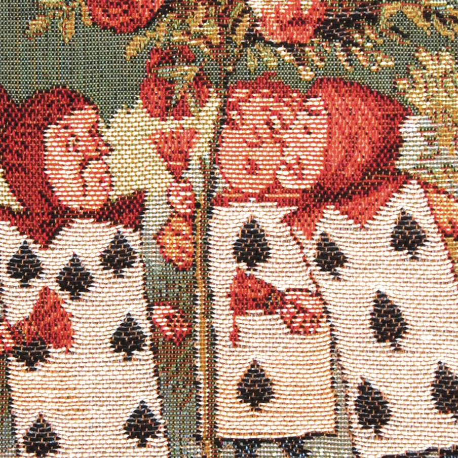The Gardeners Tapestry cushions Alice in Wonderland - Mille Fleurs Tapestries