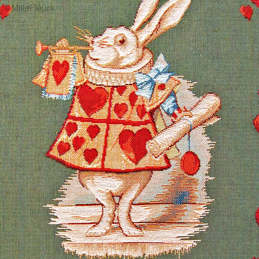 Hartenkonijn Kussenslopen Alice in Wonderland - Mille Fleurs Tapestries