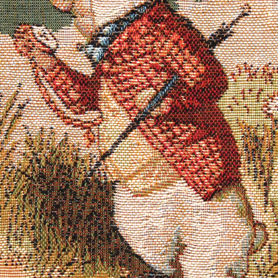 Le Lapin Trop Tard Housses de coussin Alice au Pays des Merveilles - Mille Fleurs Tapestries