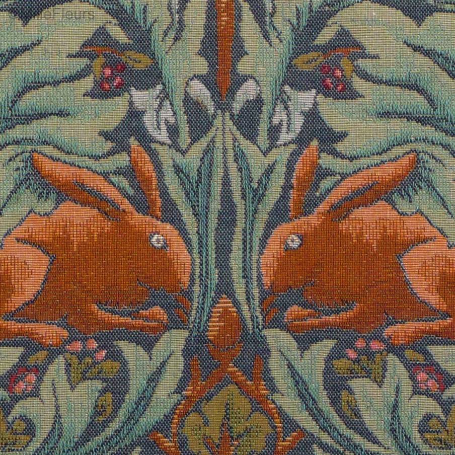 Konijn (William Morris) Kussenslopen William Morris & Co - Mille Fleurs Tapestries