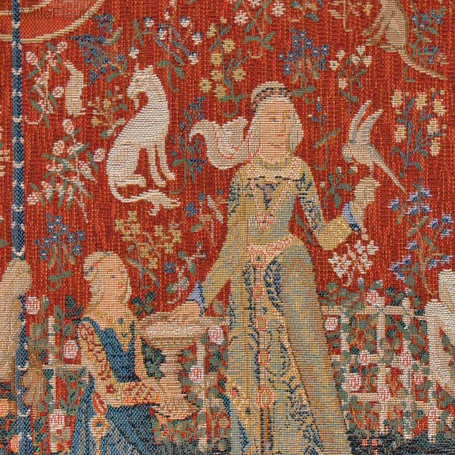 Le Gôut Housses de coussin Série de la Licorne - Mille Fleurs Tapestries