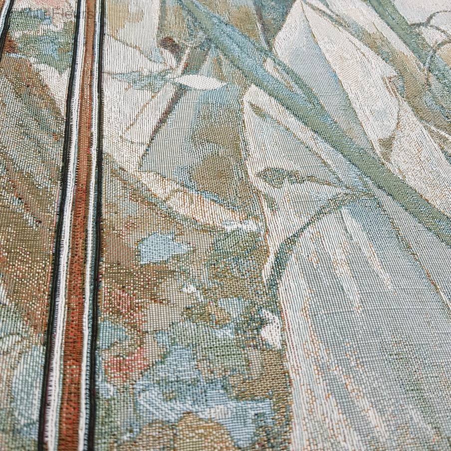 Rêverie du Soir (Mucha) Tapisseries murales Alfons Mucha - Mille Fleurs Tapestries