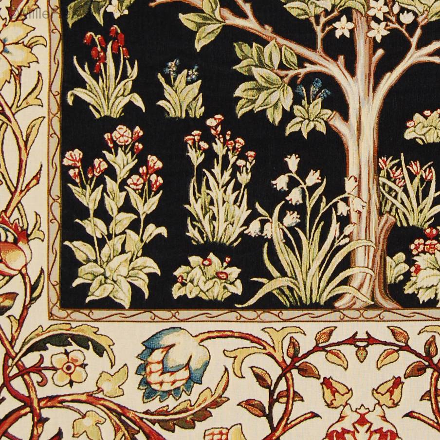 Arbol de la Vida (William Morris) Tapices de pared William Morris & Co - Mille Fleurs Tapestries