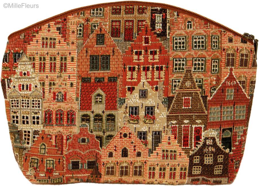 Maisons de Bruges Sacs de Maquillage Bruges - Mille Fleurs Tapestries