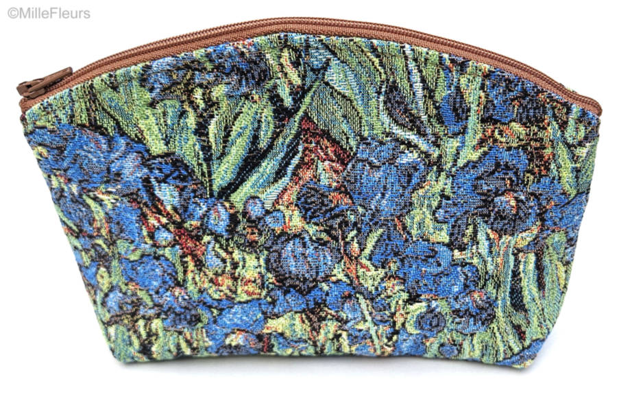 Irissen (Van Gogh) Make-up Tasjes Meesterwerken - Mille Fleurs Tapestries