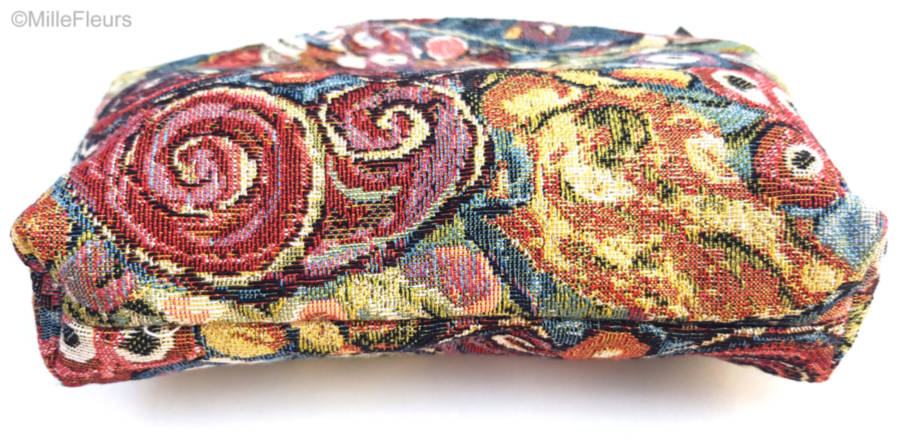 Virgen (Klimt) Bolsas de Maquillaje Obras Maestras - Mille Fleurs Tapestries