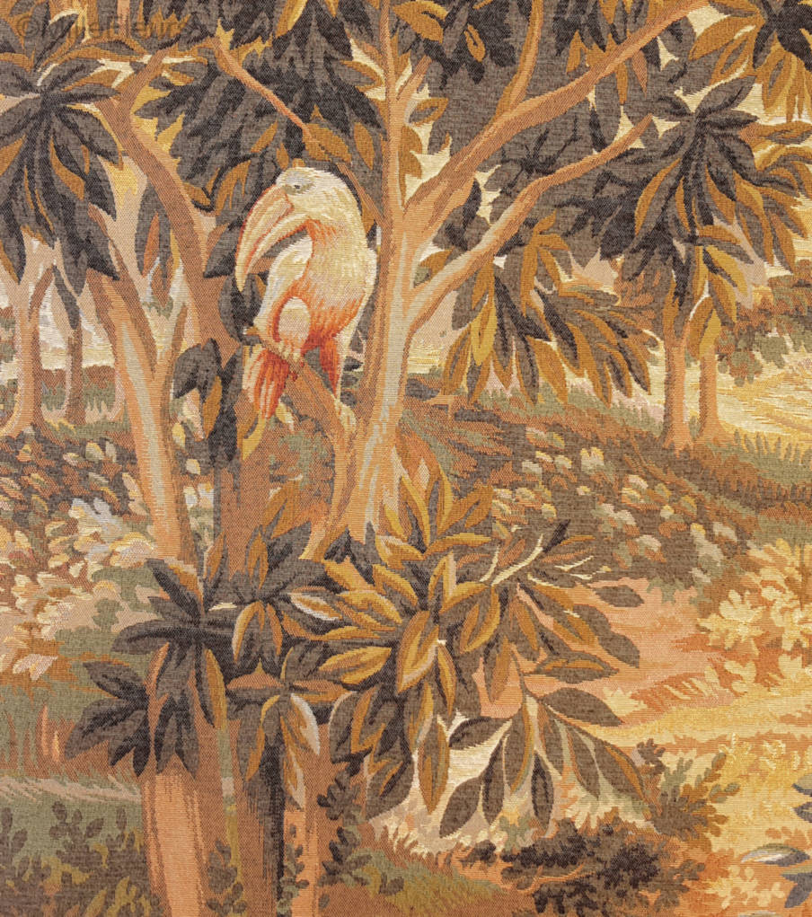 Verdure met Vogels Wandtapijten Verdures - Mille Fleurs Tapestries