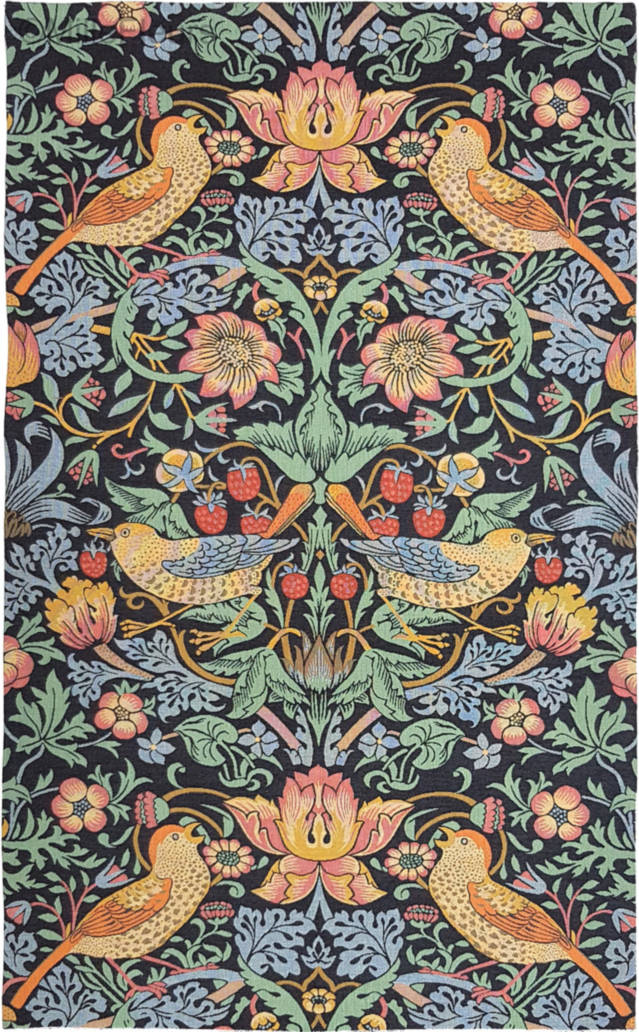 Aardbei Dief Wandtapijten William Morris & Co - Mille Fleurs Tapestries