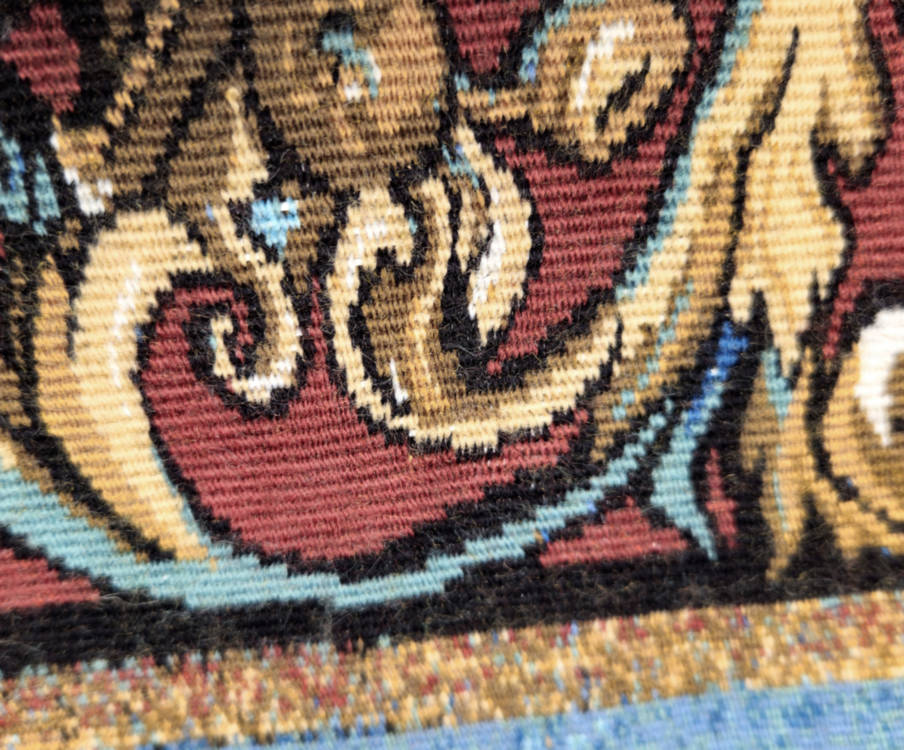 Escudo de Armas Tapices de pared Renacimiento - Mille Fleurs Tapestries