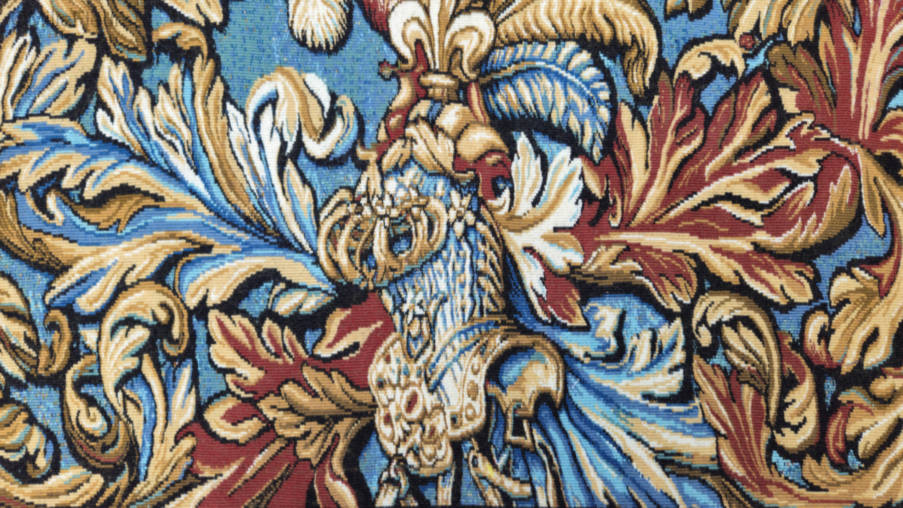 Escudo de Armas Tapices de pared Renacimiento - Mille Fleurs Tapestries