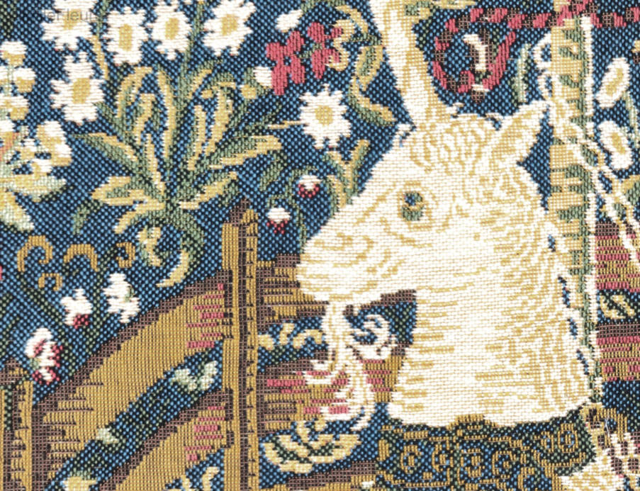 Unicornio en Cautividad Tapices de pared Caza de l'Unicornio - Mille Fleurs Tapestries