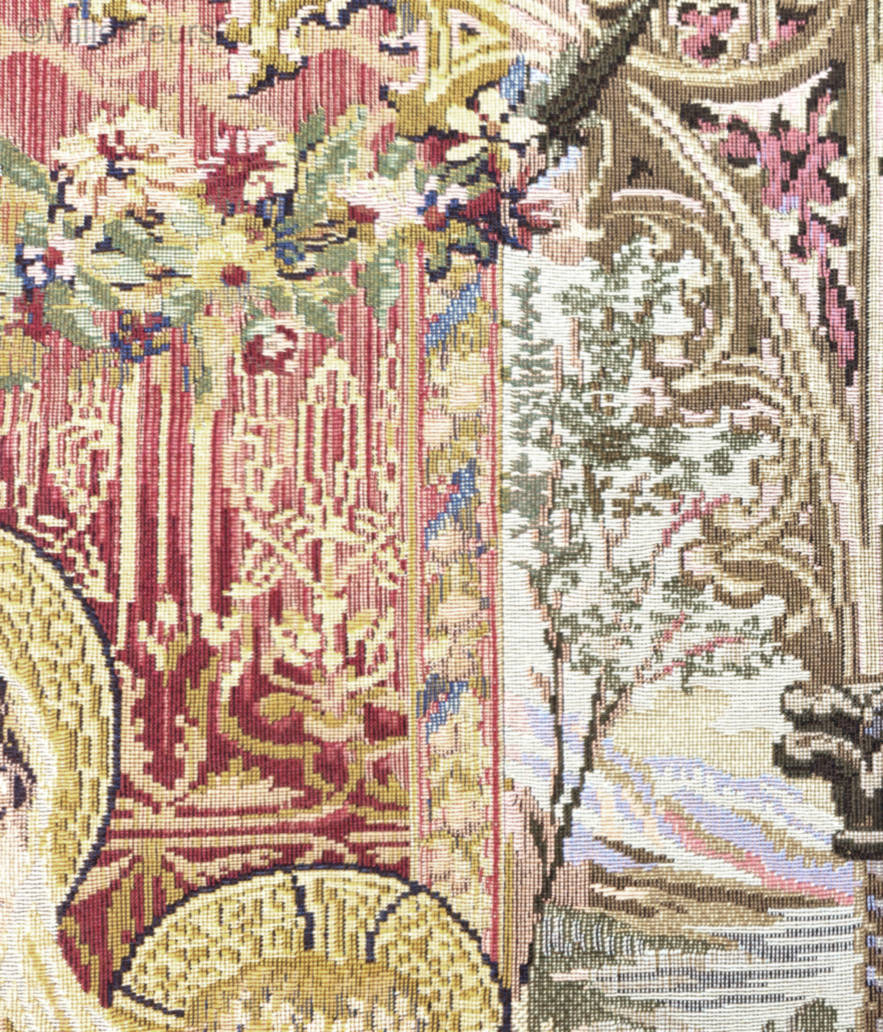 Madonna en Kind Wandtapijten Religieus - Mille Fleurs Tapestries