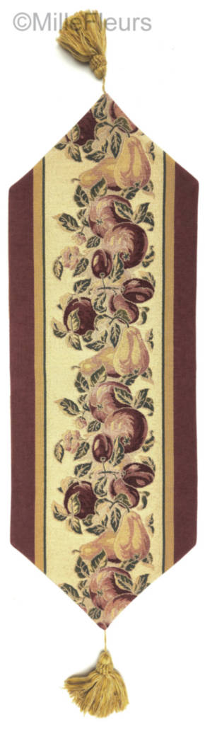 Fruits Tapestry runners Traditional - Mille Fleurs Tapestries
