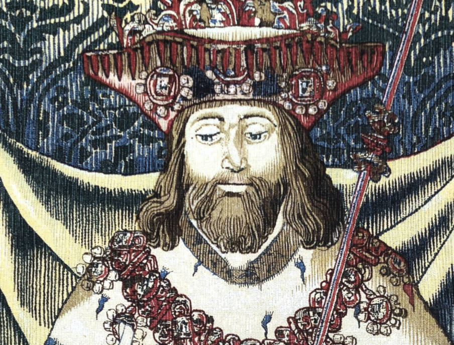 Roi David Tapisseries murales Renaissance - Mille Fleurs Tapestries