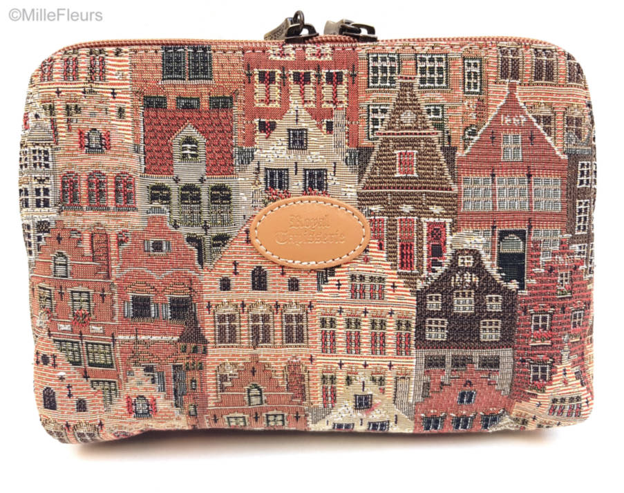 Bruges Houses utility bag Bags & purses Bruges - Mille Fleurs Tapestries