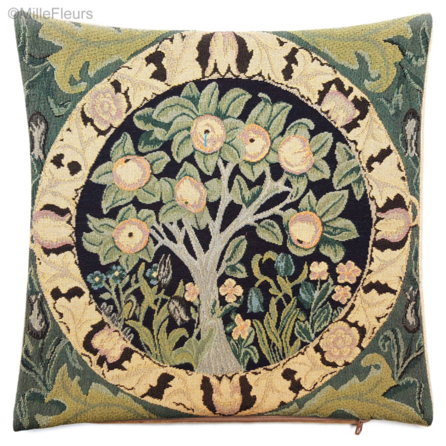 Naranjo (William Morris) Fundas de cojín William Morris & Co - Mille Fleurs Tapestries