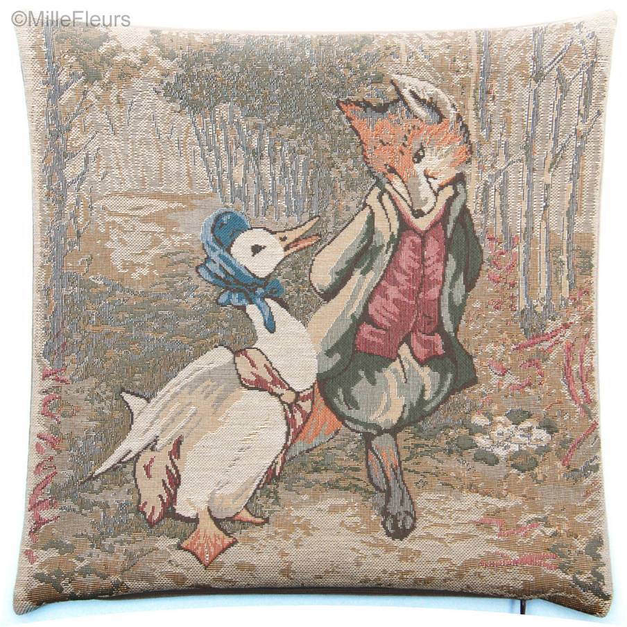 Jemina (Beatrice Potter) Tapestry cushions Beatrix Potter - Mille Fleurs Tapestries