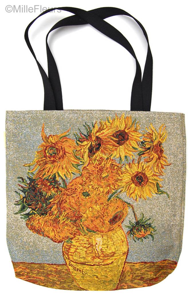 Tournesols (Van Gogh) Shoppers Vincent Van Gogh - Mille Fleurs Tapestries