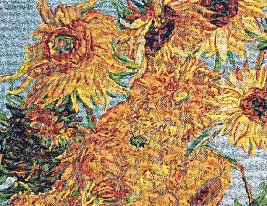 Zonnebloemen (Van Gogh) Sierkussens Vincent Van Gogh - Mille Fleurs Tapestries