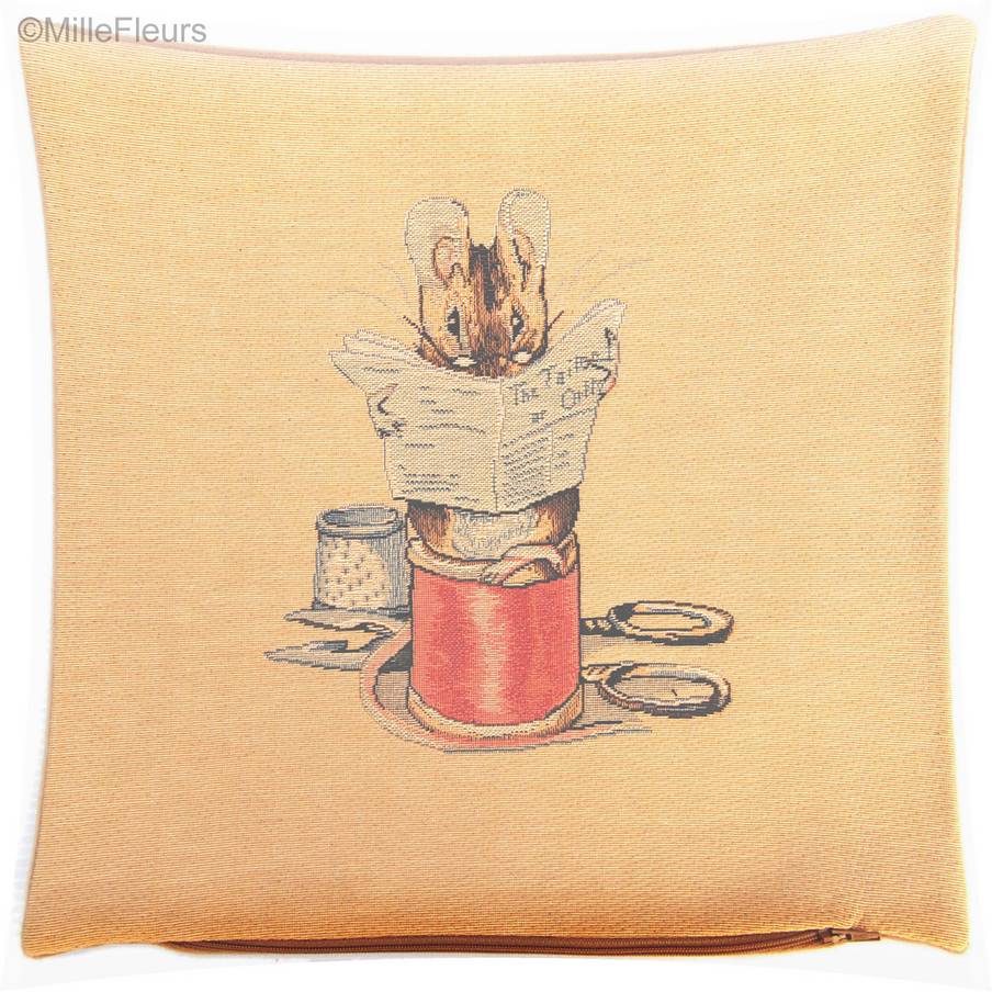 Tailleur (Beatrice Potter) Tapestry cushions Beatrix Potter - Mille Fleurs Tapestries