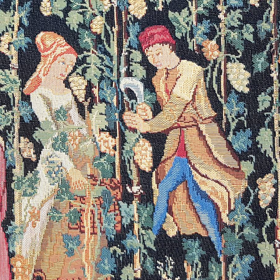 Cosecha de Uvas Fundas de cojín Vendimia - Mille Fleurs Tapestries