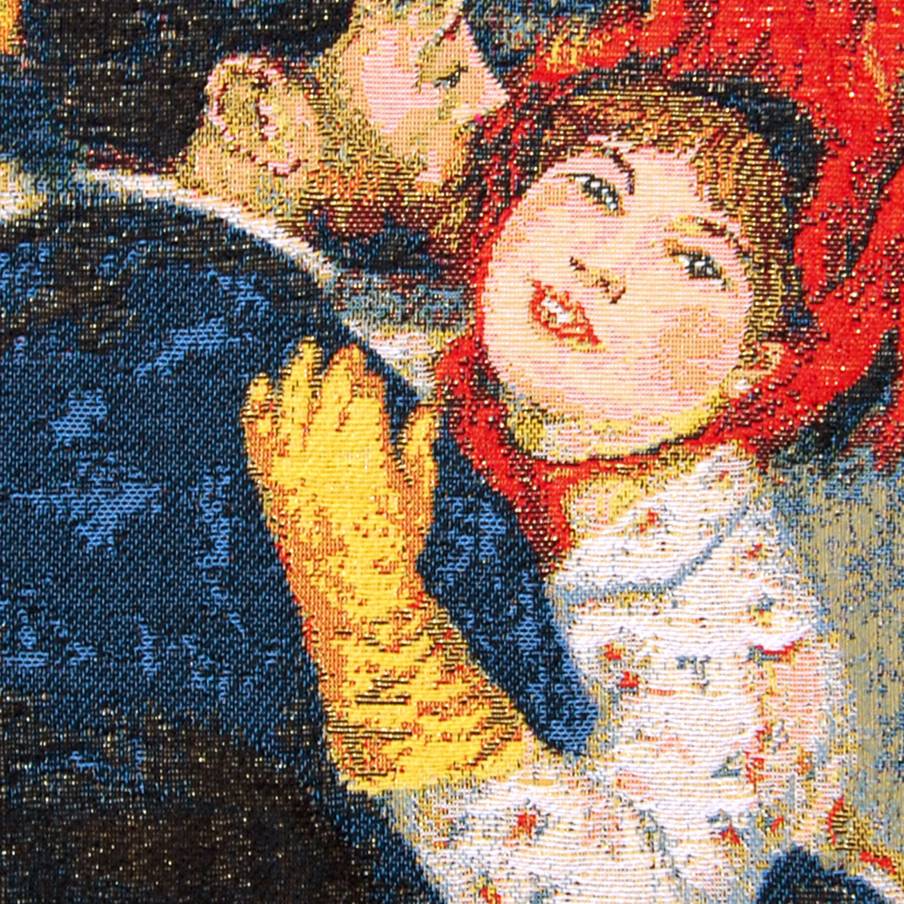 Baile en el Campo (Renoir) Fundas de cojín Obras Maestras - Mille Fleurs Tapestries