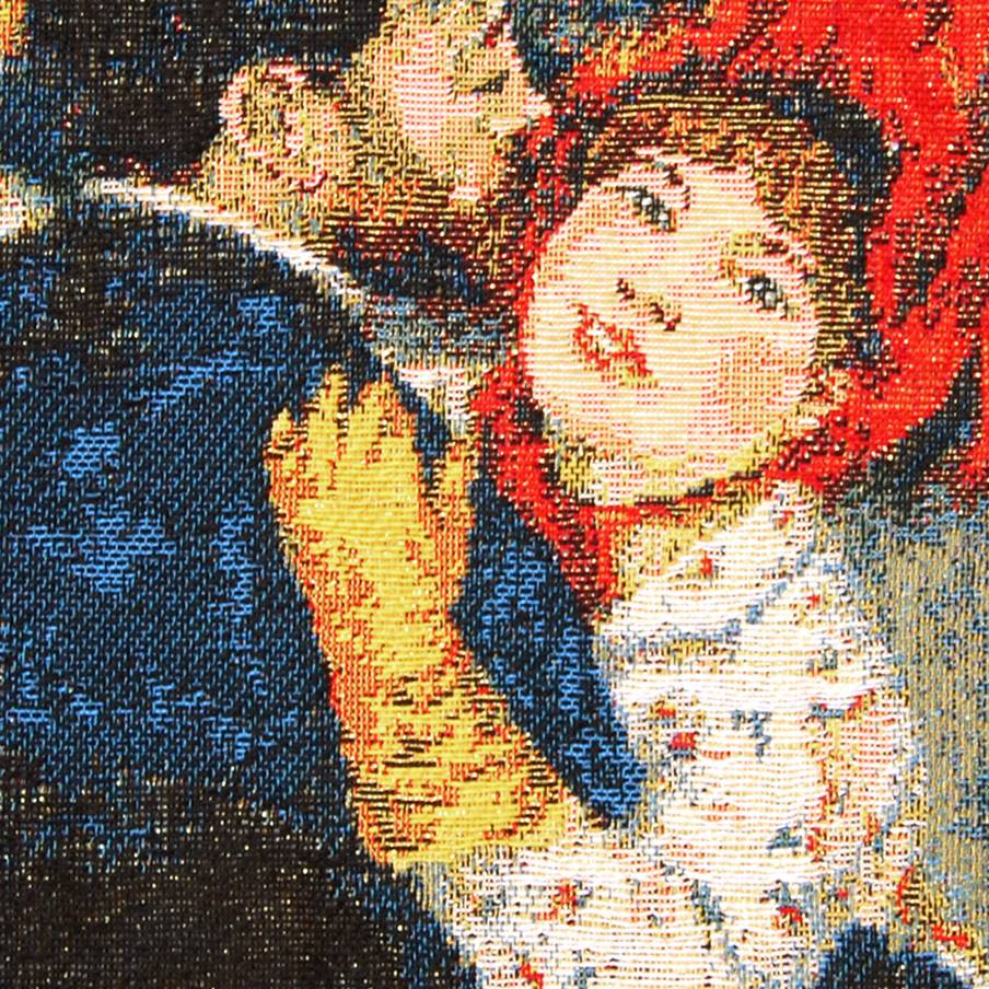 Danse à la Campagne (Renoir) Housses de coussin Chefs-d'œuvre - Mille Fleurs Tapestries