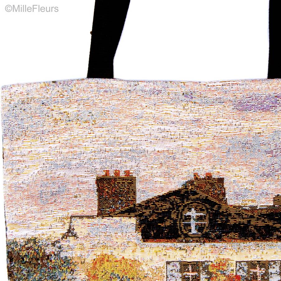House (Monet) Tote Bags Masterpieces - Mille Fleurs Tapestries