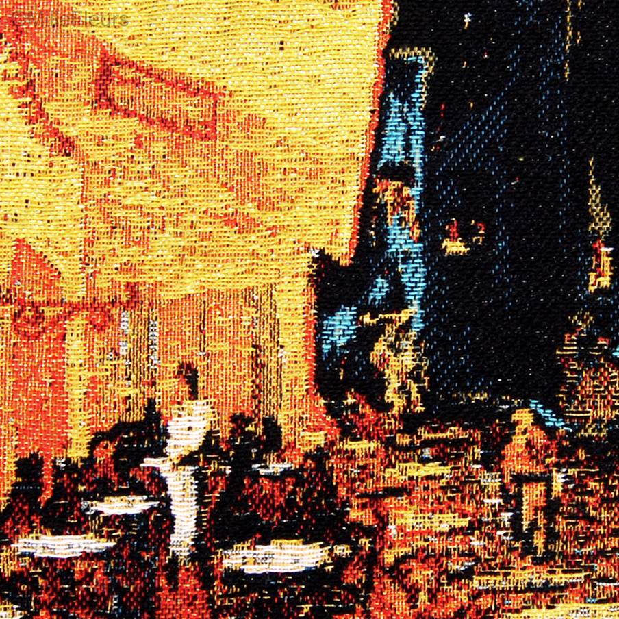 Terrasse du Café Le Soir (Van Gogh) Housses de coussin Vincent Van Gogh - Mille Fleurs Tapestries
