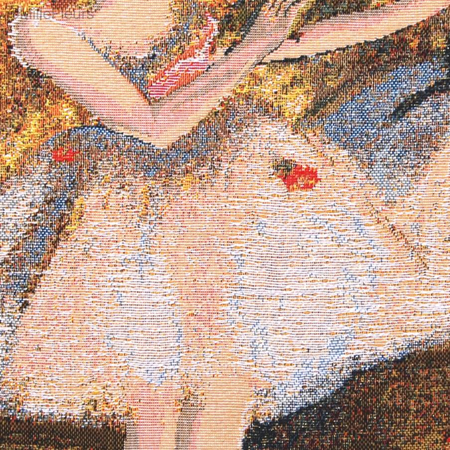 Dos Bailarinas (Degas) Fundas de cojín Obras Maestras - Mille Fleurs Tapestries