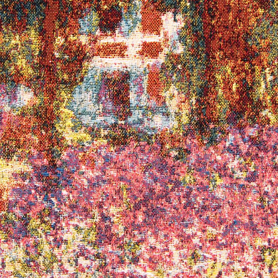 Irises in Garden (Monet) Tapestry cushions Claude Monet - Mille Fleurs Tapestries
