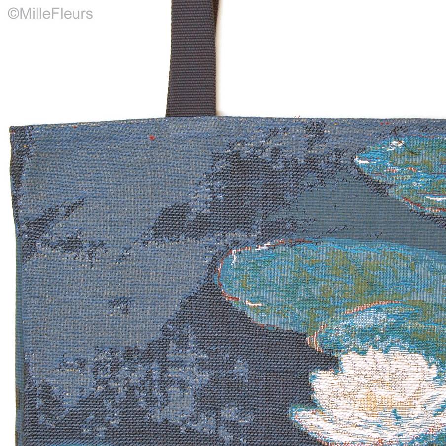 Water Lilies (Monet) Tote Bags Masterpieces - Mille Fleurs Tapestries