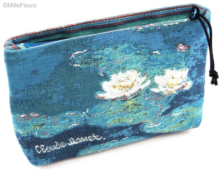 Les Nymphéas (Monet) Sacs de Maquillage Pochettes Zippées - Mille Fleurs Tapestries