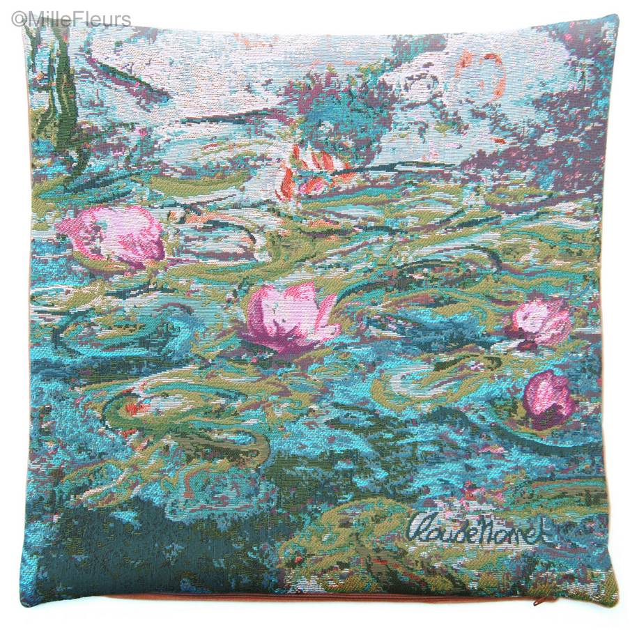 Nenúfares (Monet) Fundas de cojín Claude Monet - Mille Fleurs Tapestries