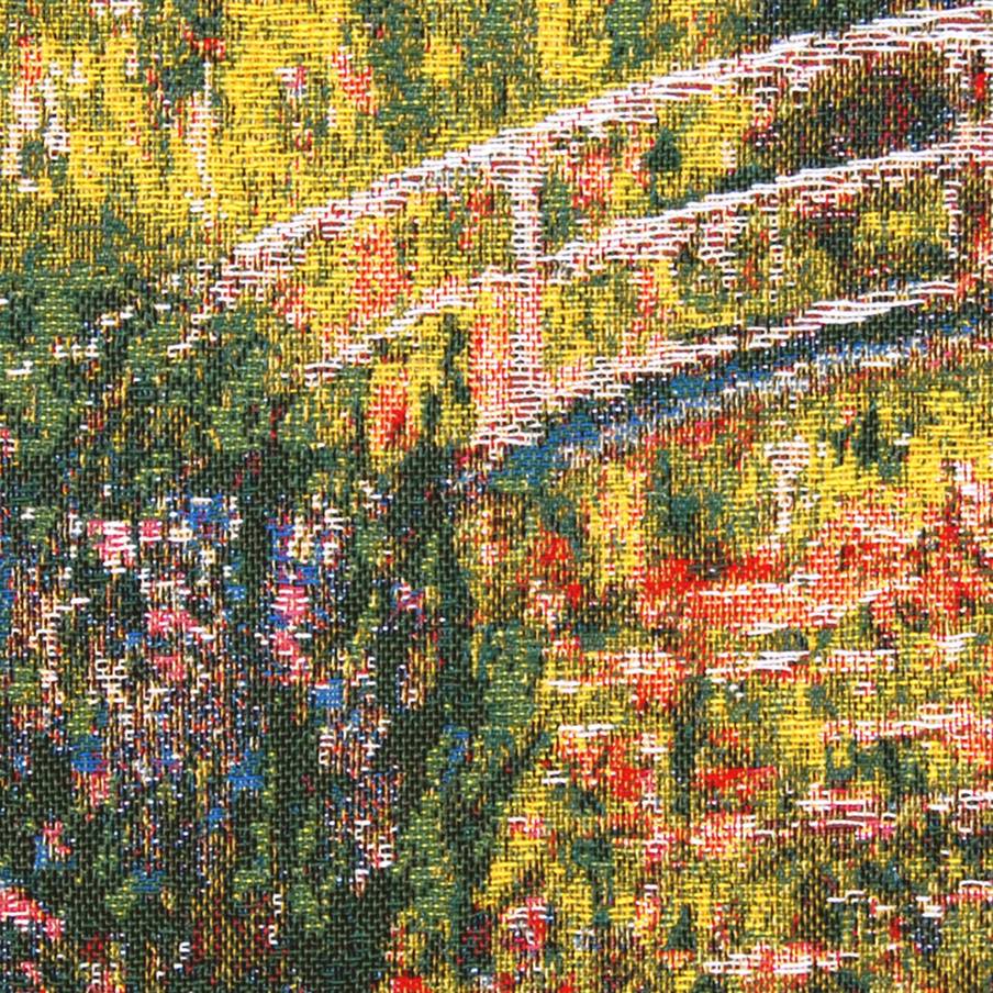 Puente Japonés (Monet) Fundas de cojín Claude Monet - Mille Fleurs Tapestries