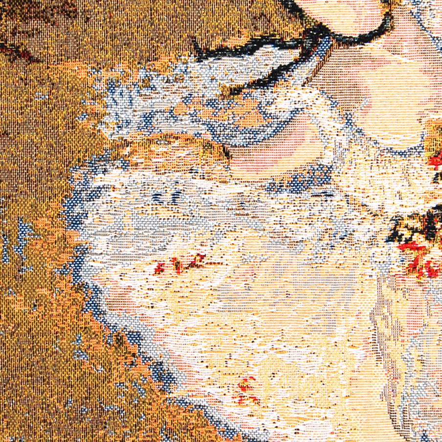 Bailarina (Degas) Fundas de cojín Obras Maestras - Mille Fleurs Tapestries