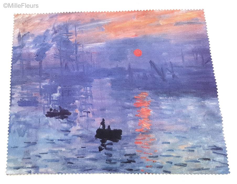 Amanecer (Monet) Accesorios Estuches para gafas - Mille Fleurs Tapestries