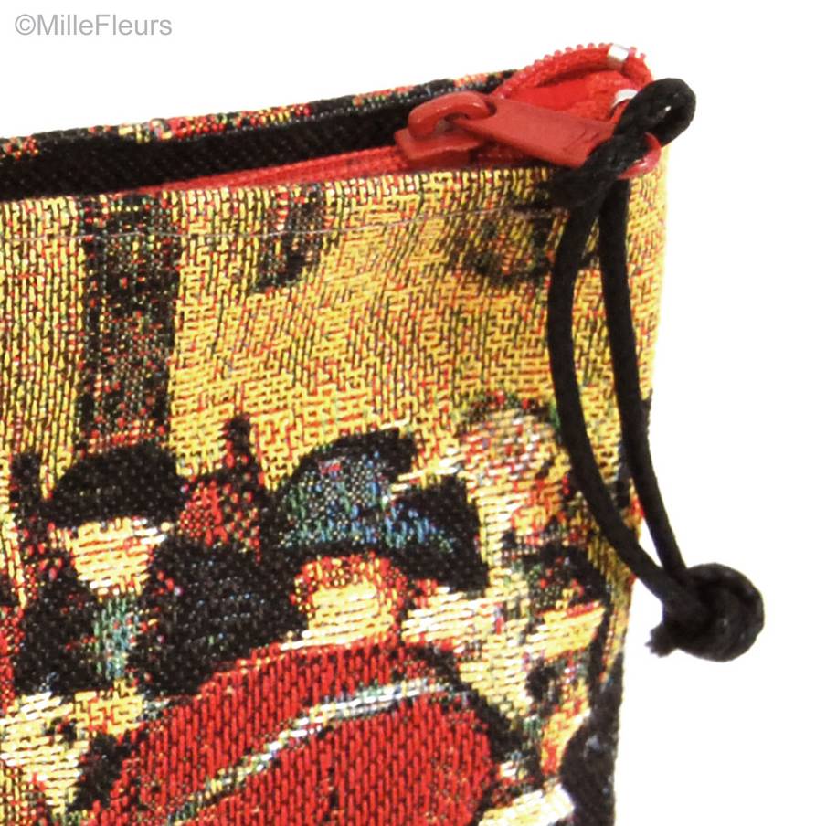 Le Repas de Noce (Brueghel) Sacs de Maquillage Pochettes Zippées - Mille Fleurs Tapestries