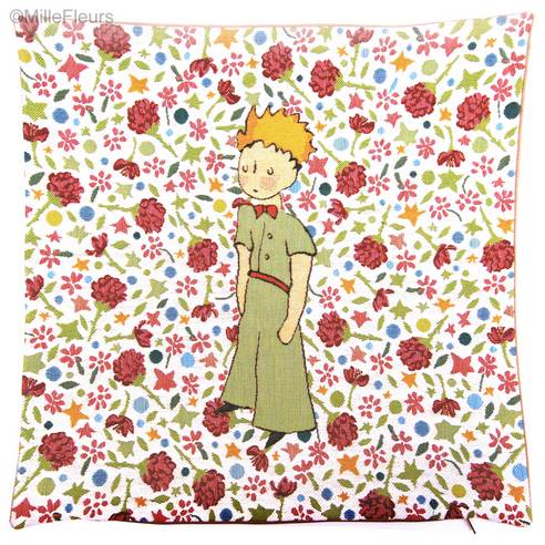 Le Petit Prince sur des fleurs (Antoine de Saint-Exupéry)