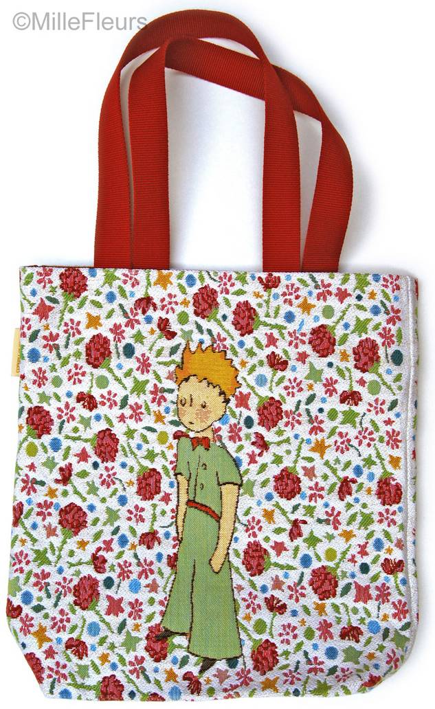 Le Petit Prince sur des fleurs Shoppers Le Petit Prince - Mille Fleurs Tapestries