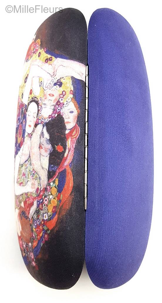 Les Vierges (Gustav Klimt) Accessoires Etuis à lunettes - Mille Fleurs Tapestries