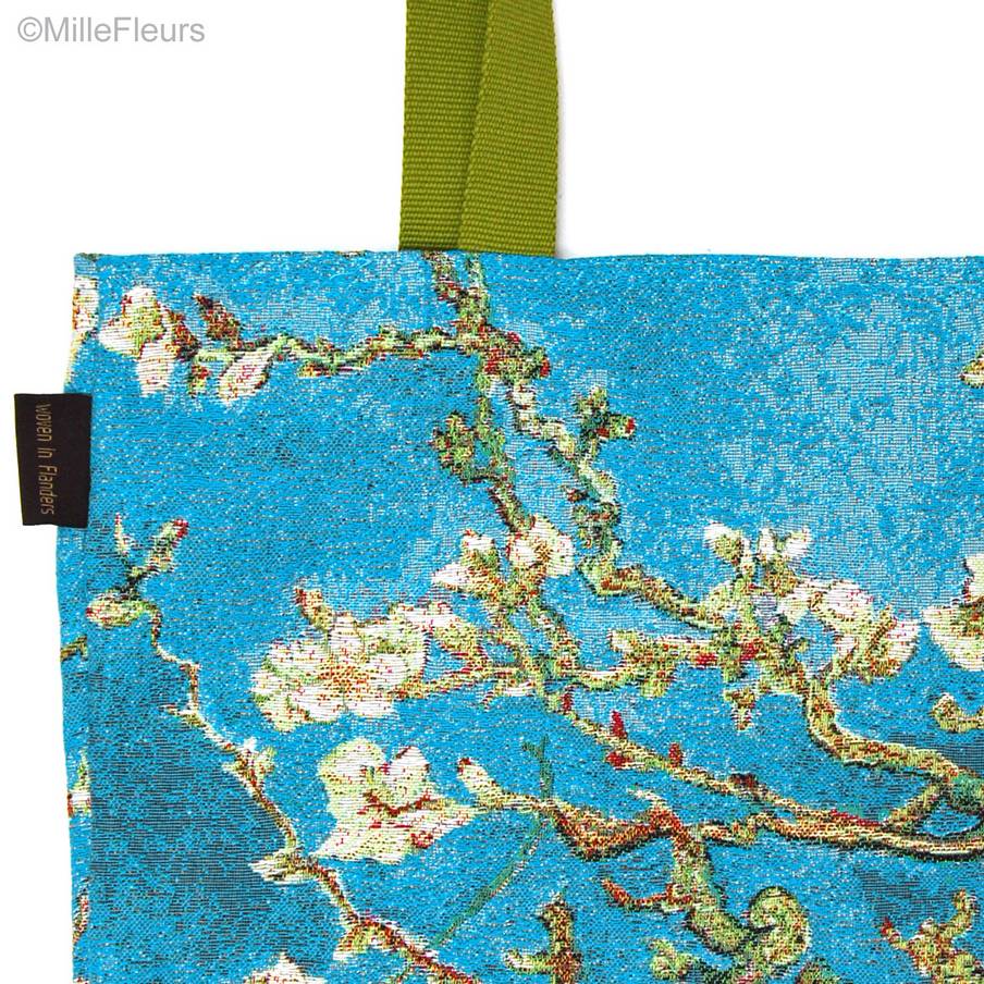 Almendra (Van Gogh) Bolsas de Compras Vincent Van Gogh - Mille Fleurs Tapestries