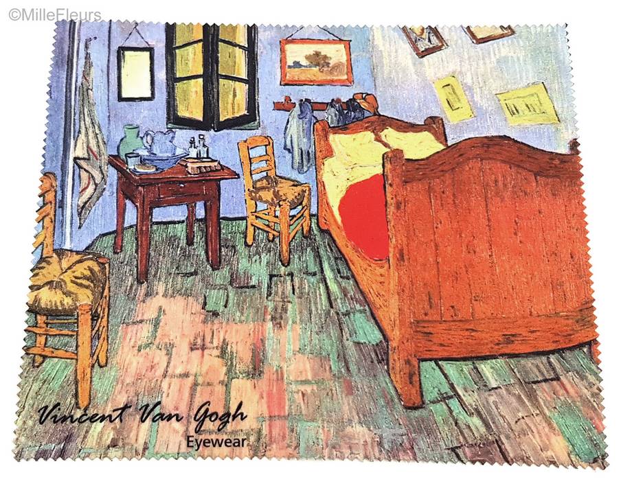 El Dormitorio (Vincent Van Gogh) Accesorios Estuches para gafas - Mille Fleurs Tapestries