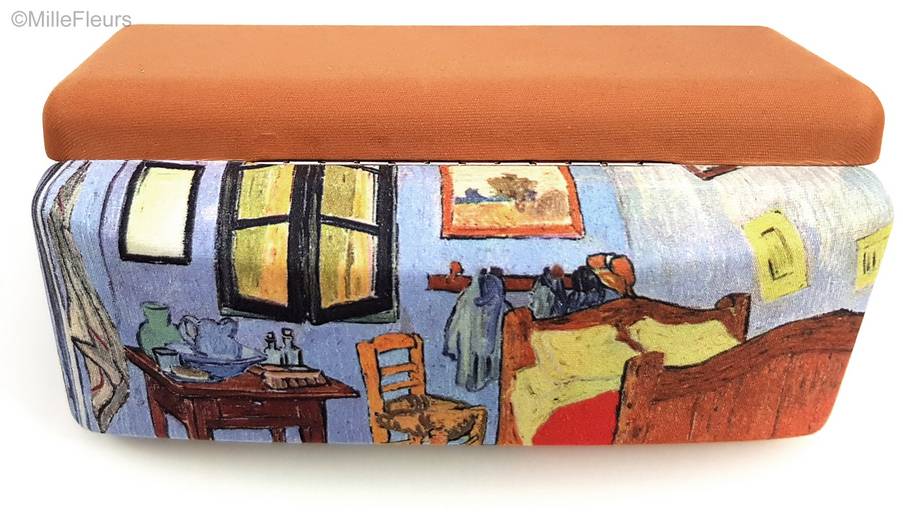 El Dormitorio (Vincent Van Gogh) Accesorios Estuches para gafas - Mille Fleurs Tapestries