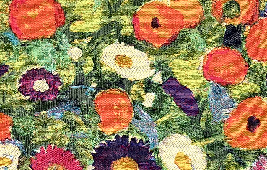 Jardin de Fleurs (Klimt) Housses de coussin Gustav Klimt - Mille Fleurs Tapestries