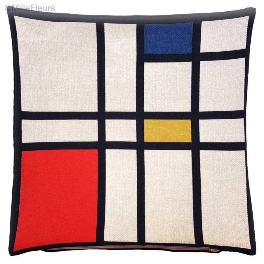 Mondriaan Tapestry cushions Masterpieces - Mille Fleurs Tapestries