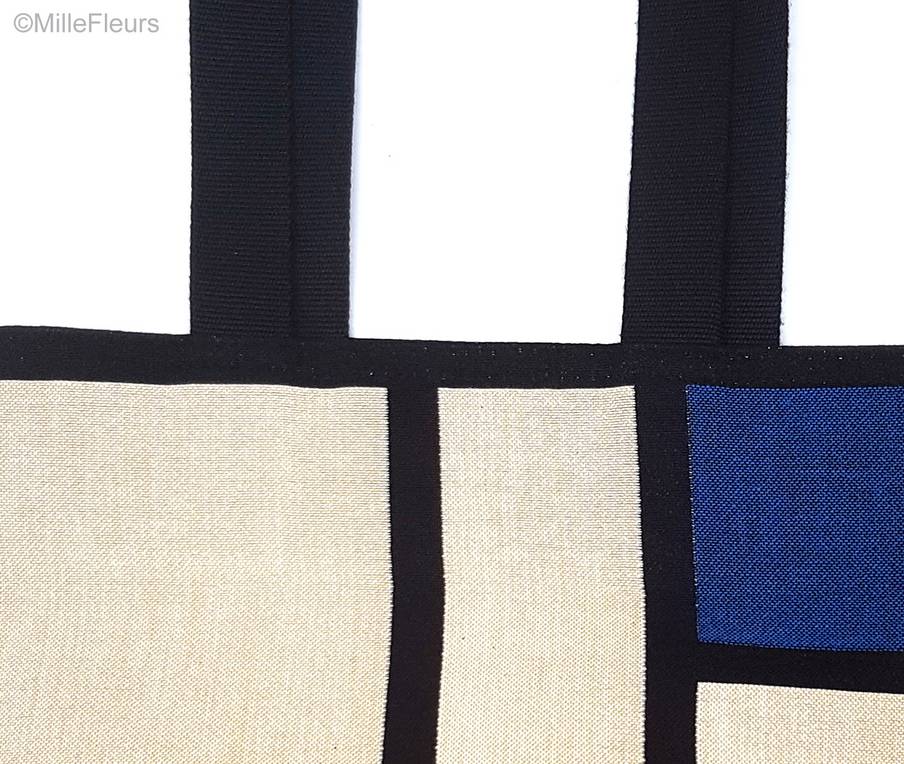 Mondriaan Bolsas de Compras Obras Maestras - Mille Fleurs Tapestries