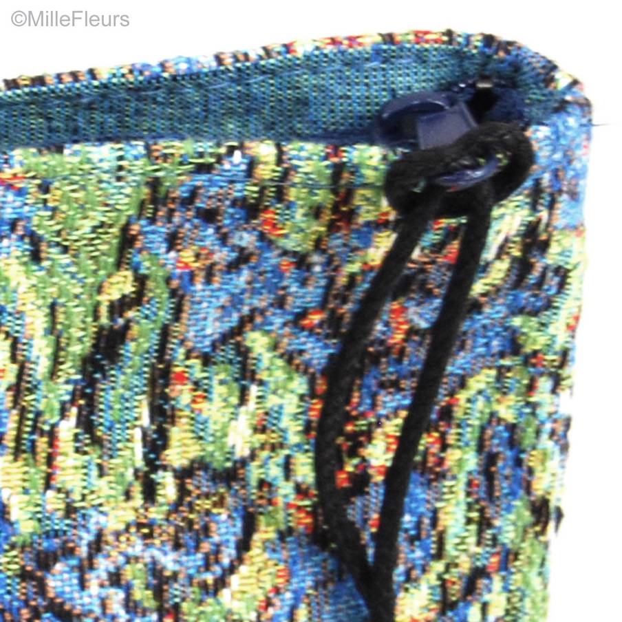 Lirios (Van Gogh) Bolsas de Maquillaje Estuches con Cremallera - Mille Fleurs Tapestries